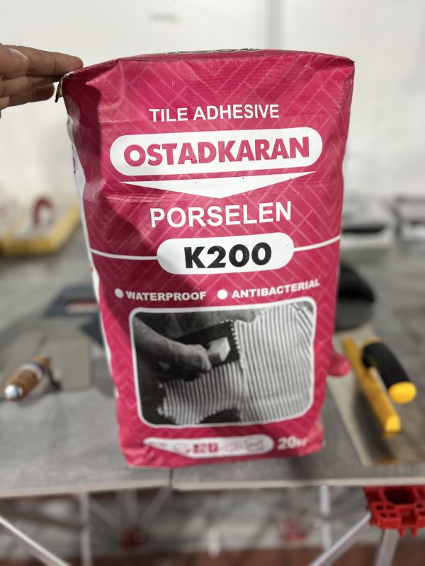چسب کاشی اپکس پلاس k200